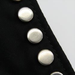 Pre Owned Prada Black Tessuto Nylon Studded Cosmetic Pouch