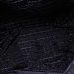 Prada Gray Tessuto Nylon Drawstring Backpack