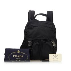 Prada Black Nylon Backpack