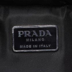 Prada Black Nylon Backpack
