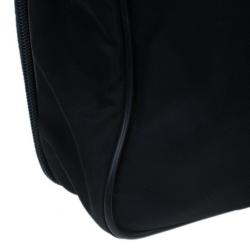 Pre Owned Prada Black Nylon Briefcase