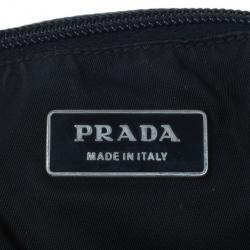 Pre Owned Prada Black Nylon Briefcase
