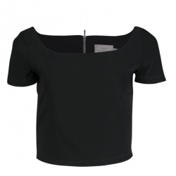 Preen by Thornton Bregazzi Black Ted Crop Top S
