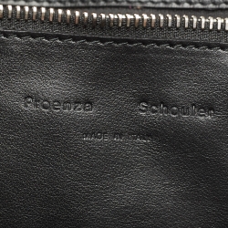 Pre Owned Proenza Schouler Silver Leather Tote 