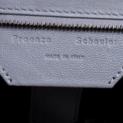 Proenza Schouler Grey Leather PS1 Top Handle Bag