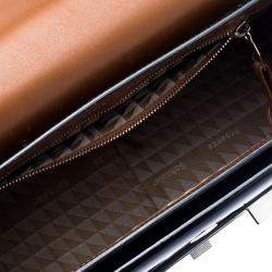 Pre Owned Proenza Schouler Black Patent Leather Mini Classic PS11 Shoulder Bag