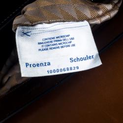 Pre Owned Proenza Schouler Black Patent Leather Mini Classic PS11 Shoulder Bag