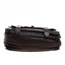 Proenza Schouler Brown Leather Large PS1 Top Handle Bag