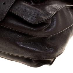 Proenza Schouler Brown Leather Large PS1 Top Handle Bag