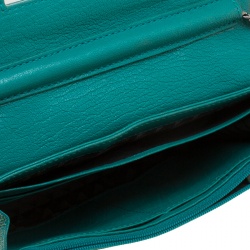 Pre Owned Proenza Schouler Green Leather PS1 Chain Shoulder Bag