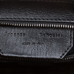 Proenza Schouler Black Leather Large PS1 Top Handle Bag