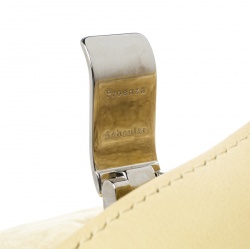 Pre Owned Proenza Schouler Yellow Shearling Small Lunch Bag