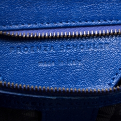 Proenza Schouler Royal Blue Leather Medium PS1 Top Handle Bag