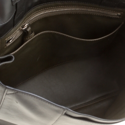 Pre Owned Proenza Schouler Black Leather Ps Courier Shoulder Bag