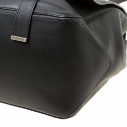 Pre Owned Proenza Schouler Black Leather Ps Courier Shoulder Bag