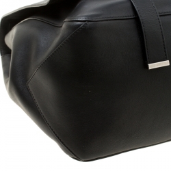 Pre Owned Proenza Schouler Black Leather Ps Courier Shoulder Bag