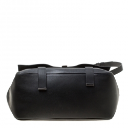 Pre Owned Proenza Schouler Black Leather Ps Courier Shoulder Bag