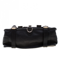 Pre Owned Proenza Schouler Black Leather Mini PS11 Crossbody Bag