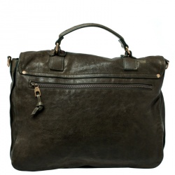  Proenza Schouler Olive Green Leather Medium PS1 Top Handle Bag 