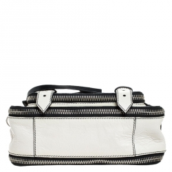 Pre Owned Proenza Schouler Cream Leather PS1 Top Handle Bag