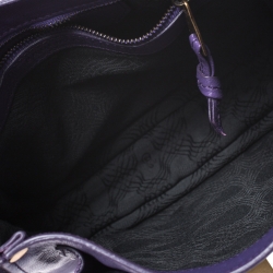 Pre Owned Proenza Schouler Purple Leather PS1 Mini Crossbody Bag
