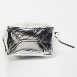 Proenza Schouler Silver Leather Shoulder Bag