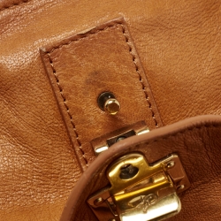 Proenza Schouler Brown Leather Large PS1 Top Handle Bag