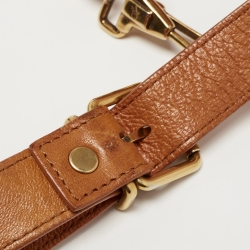 Proenza Schouler Brown Leather Large PS1 Top Handle Bag