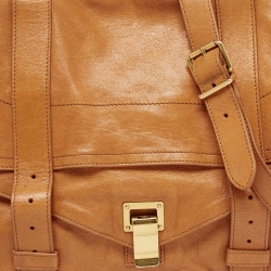 Proenza Schouler Brown Leather Large PS1 Top Handle Bag