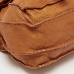 Proenza Schouler Brown Leather Large PS1 Top Handle Bag