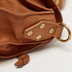 Proenza Schouler Brown Leather Large PS1 Top Handle Bag