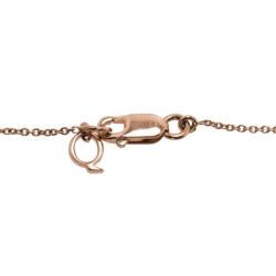 Qeelin Petite Horse Diamond 18K Rose Gold Bracelet 18CM
