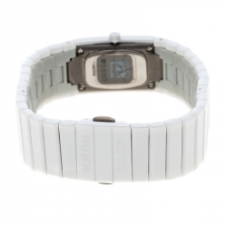 Rado White Ceramica Jubile 01.963.0713.3.070 Women's Wristwatch 19 mm