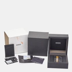 Rado Champagne Two-Tone Stainless Steel Florence R48745253 Women's Wristwatch