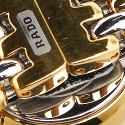 Rado Champagne Two-Tone Stainless Steel Florence R48745253 Women's Wristwatch