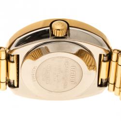 Rado Diastar Gold Plated SS Gold Women's Wristwatch 27 mm