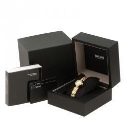Rado Diastar Gold Plated SS Gold Women's Wristwatch 27 mm