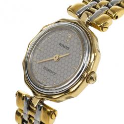 Rado Silver Stainless Steel Florence Women's Wristwatch 21MM