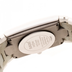 Rado Gold White Ceramica 01.152.0709.3.025 Women's Wristatch 27 mm