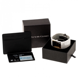 Rado Gold White Ceramica 01.152.0709.3.025 Women's Wristatch 27 mm
