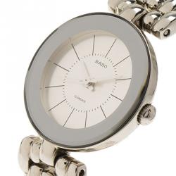 Rado Silver Stainless Steel Florence Women's Wristwatch 23 mm