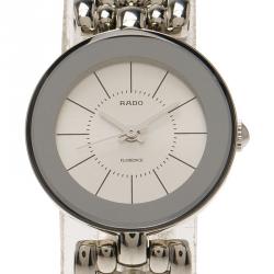 Rado Silver Stainless Steel Florence Women's Wristwatch 23 mm