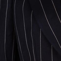 Pre Owned Ralph Lauren Navy Blue Striped Blazer L