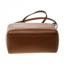 Pre Owned Ralph Lauren Brown Smooth Leather Tote