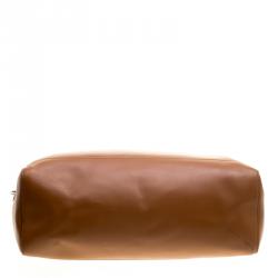 Pre Owned Ralph Lauren Brown Leather Classic Tote