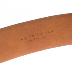 Pre Owned Ralph Lauren Beige Suede Belt 85cm