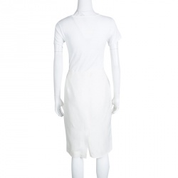 Pre Owned Ralph Lauren Cream Pencil Skirt L