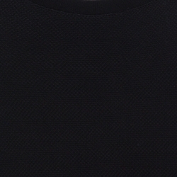 Pre Owned Ralph Lauren Black Panelled Jersey Sleeveless Tank Top S