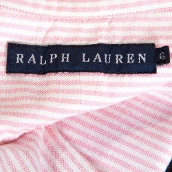 Pre Owned Ralph Lauren Bicolor Harper Stripe Cotton Fitted Shirt M
