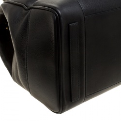 Pre Owned Ralph Lauren Black Leather Ricky Tote 40